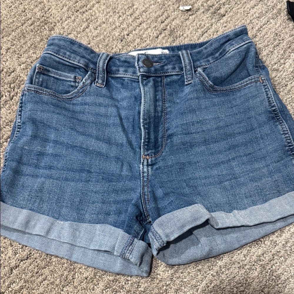Hollister Classic Blue Jean Shorts
